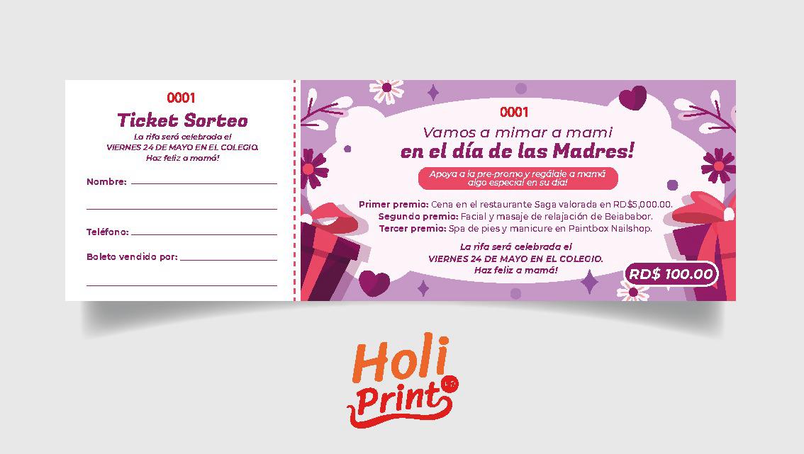 Boletos de Rifa