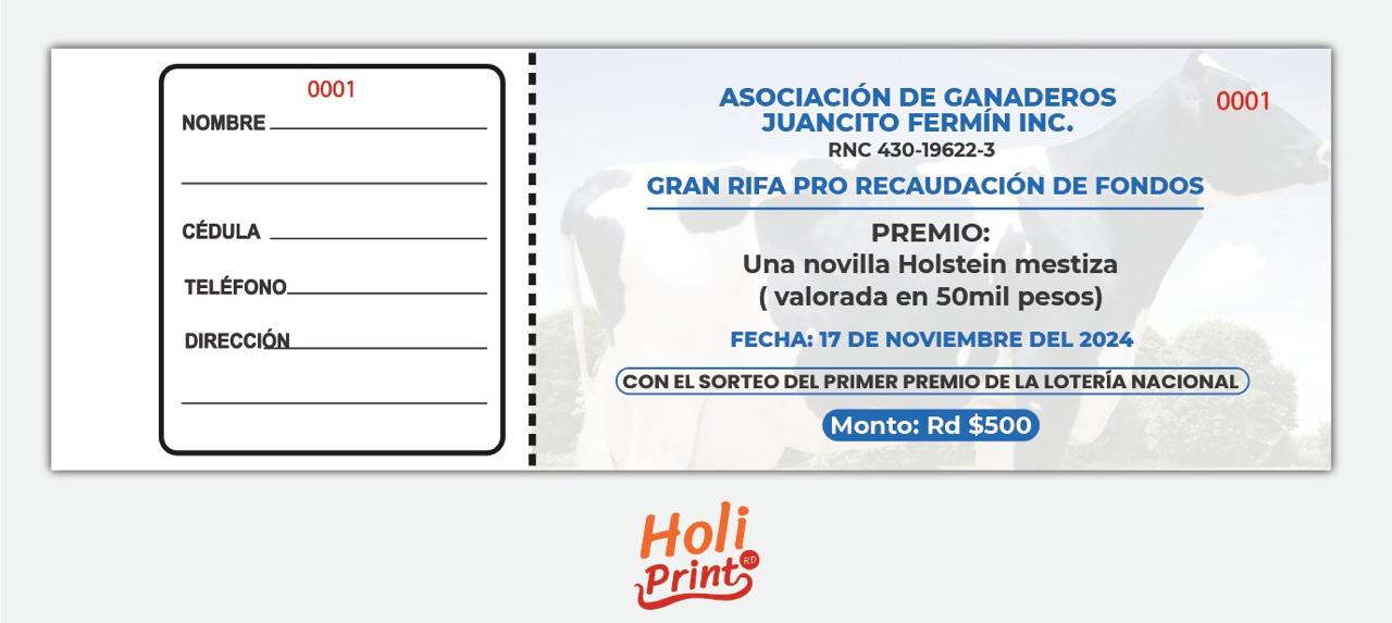 Boletos de Rifa - Imagen 4